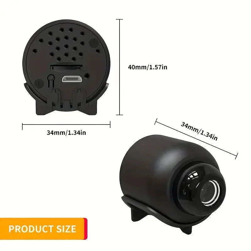 MINI WIFI CAMERA 1080P HD – NIGHT VISION INCLUDED (BUY 1 GET 1 FREE)